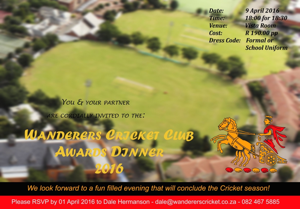 Cricket dinner invite 16
